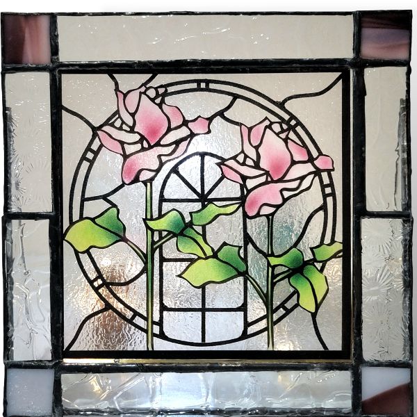 薔薇のステンドグラス
