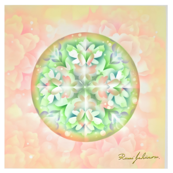窓花円2